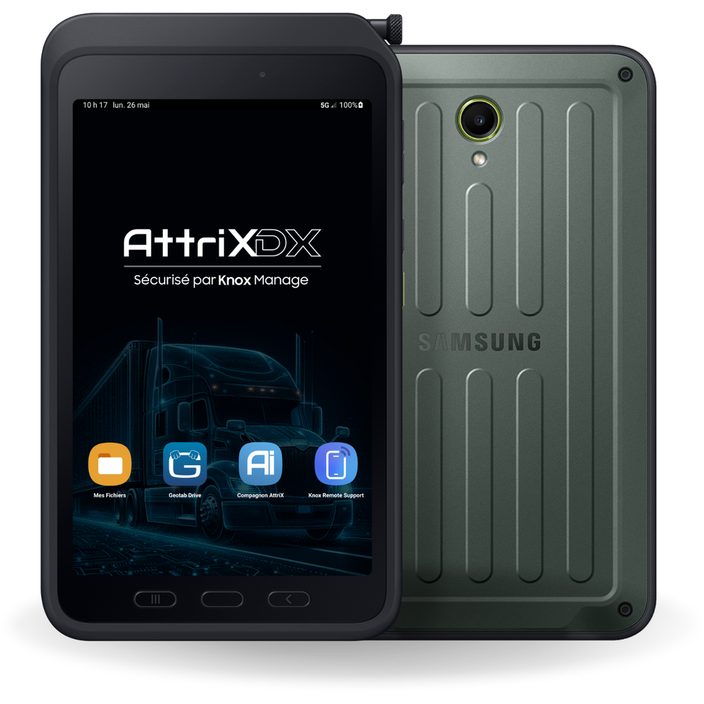 DX5 Driver Terminal (8") with 3 year total warranty (EE)