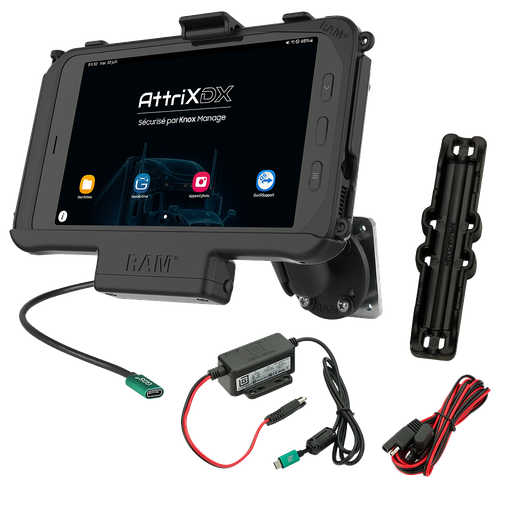 [15-14117] RAM Mount - USB-C Powered Mount Kit for DX and DX5 Terminal